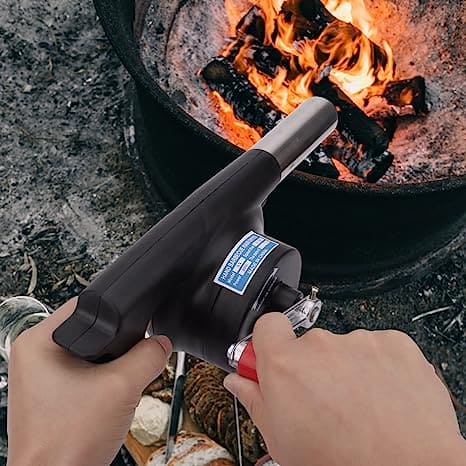 Manual BBQ Blower, Barbecue Hair Dryer, BBQ Grill Fire Starter, Portable Household Hand Blower, Flame Exciter for BBQ Picnic Outdoor Camping Hiking Cooking Tool, Hand Crank BBQ Fan, Combustion Supporting Blower, Picnic Camping Stove Accessories Manual BBQ Blower, Barbecue Hair Dryer, BBQ Grill Fire Starter, Portable Household Hand Blower, Flame Exciter for BBQ Picnic Outdoor Camping Hiking Cooking Tool, Hand Crank BBQ Fan, Combustion Supporting Blower, Picnic Camping Stove Accessories